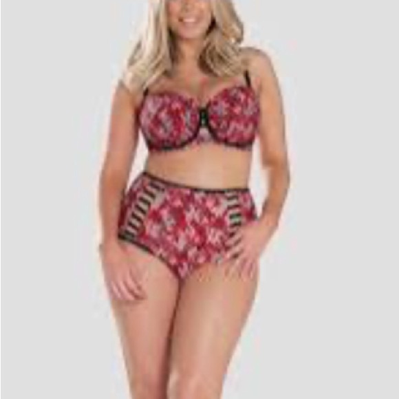 Curvy Kate Red Floral Bikini Set - Picture 6 of 6